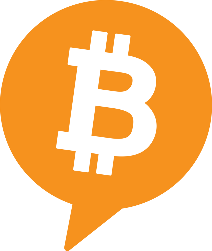 Bitcoin-Symbol-Zeichen-Symbol-Design png