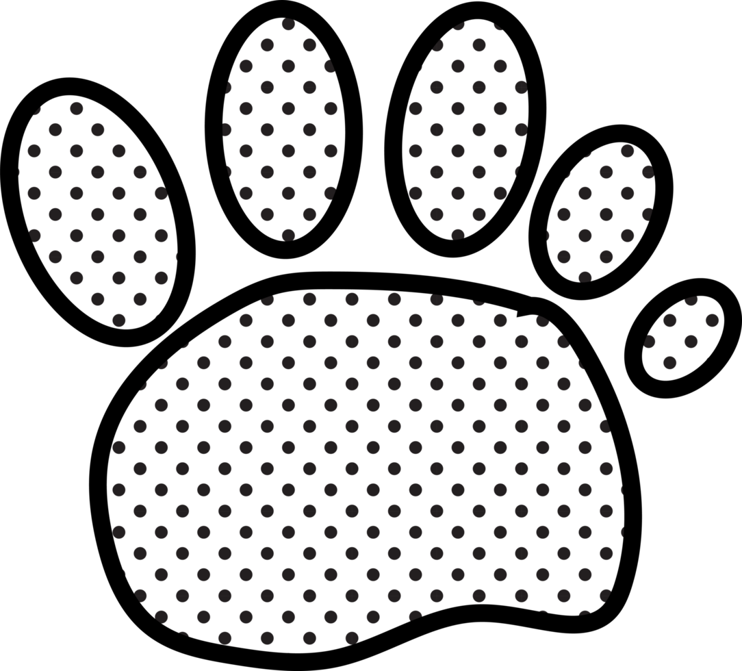 Animal footprint icon sign design png