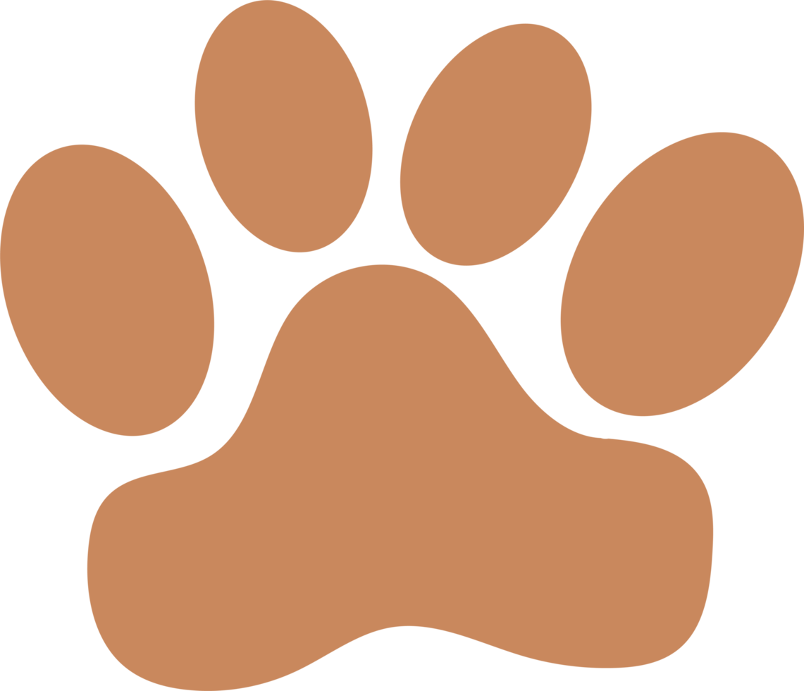 Animal footprint icon sign design png