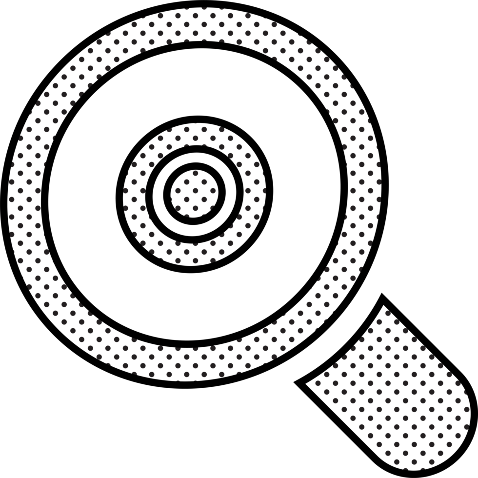 icona di ricerca del segno della lente d'ingrandimento png