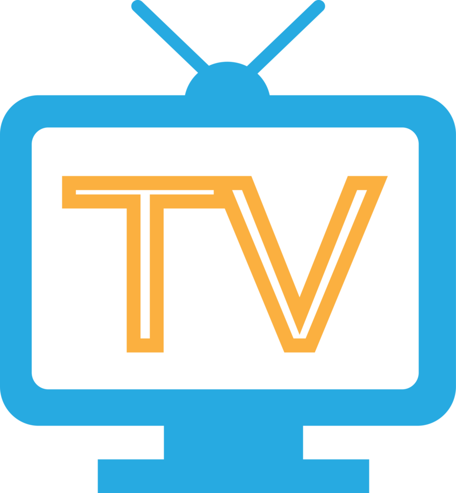 TV icon sign symbol design png