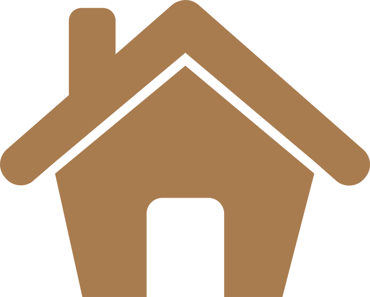 diseño de signo de bienes raíces de icono de inicio png