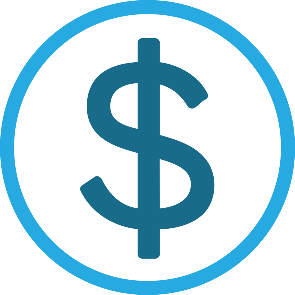 dollar icon sign symbol design png