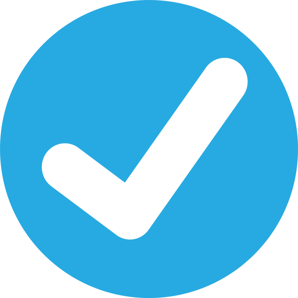 check mark icon sign design png