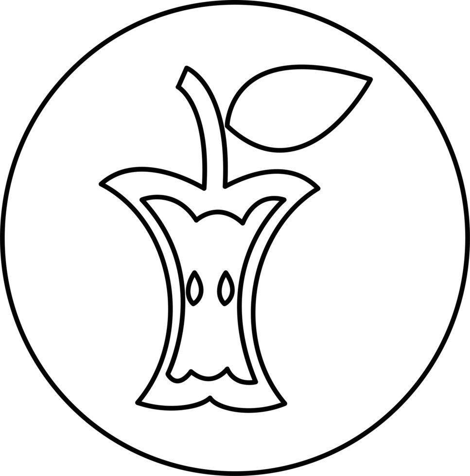 pomme icône signe symbole conception png