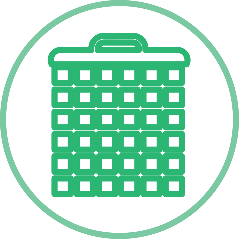 Trash can icon sign symbol design png