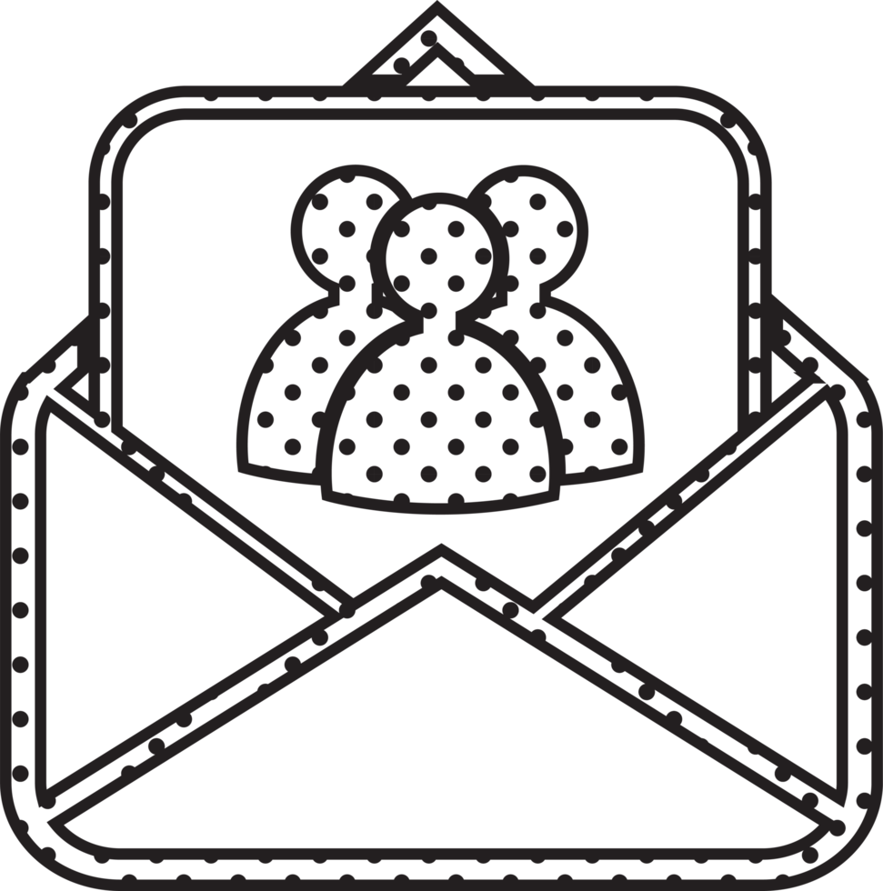 E-Mail- und Mail-Symbolzeichen-Symboldesign png