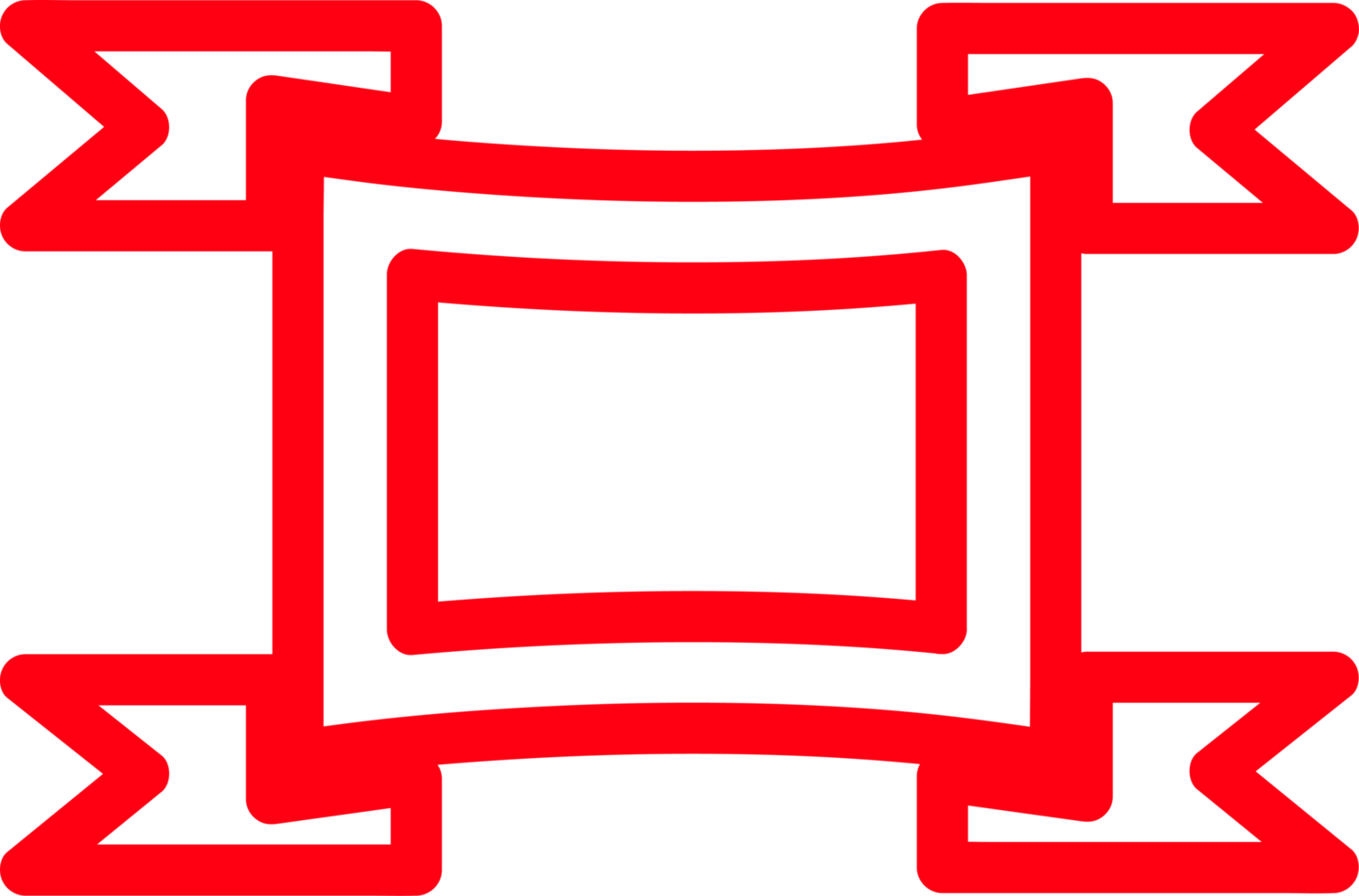 diseño de símbolo de signo de icono de cinta png
