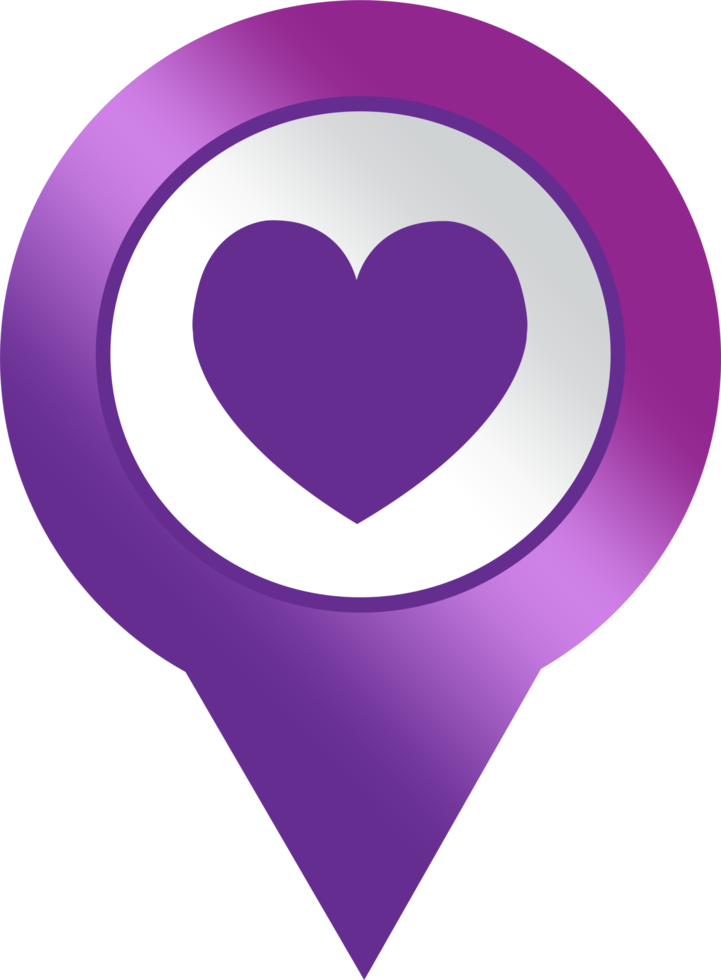 Location pin icon sign symbol design png