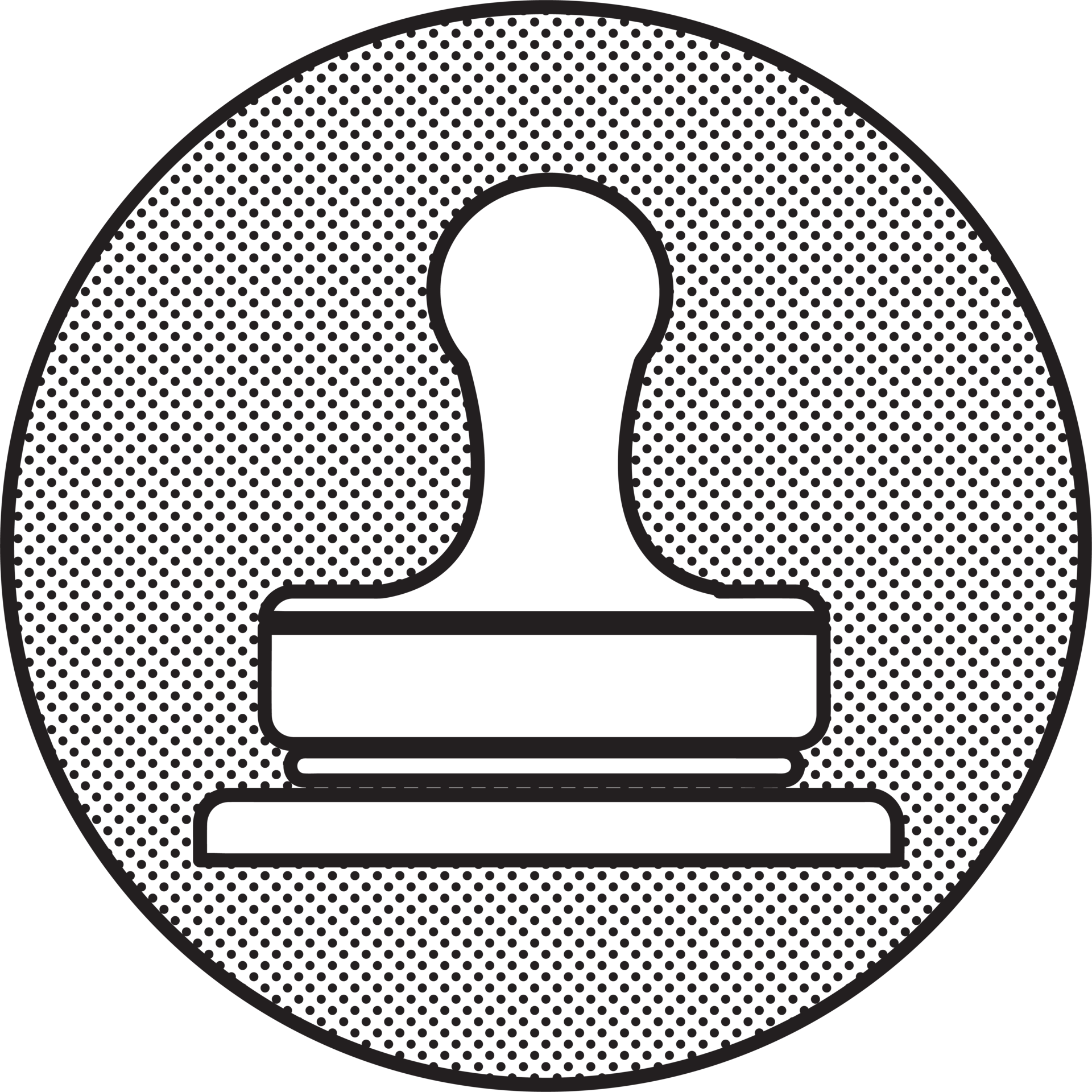Stamp icon sign symbol design 10154889 PNG