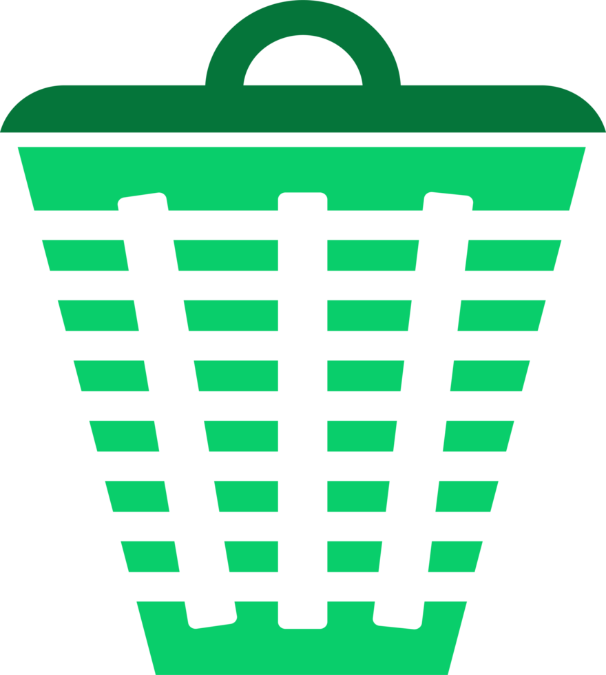 Trash can icon sign symbol design png