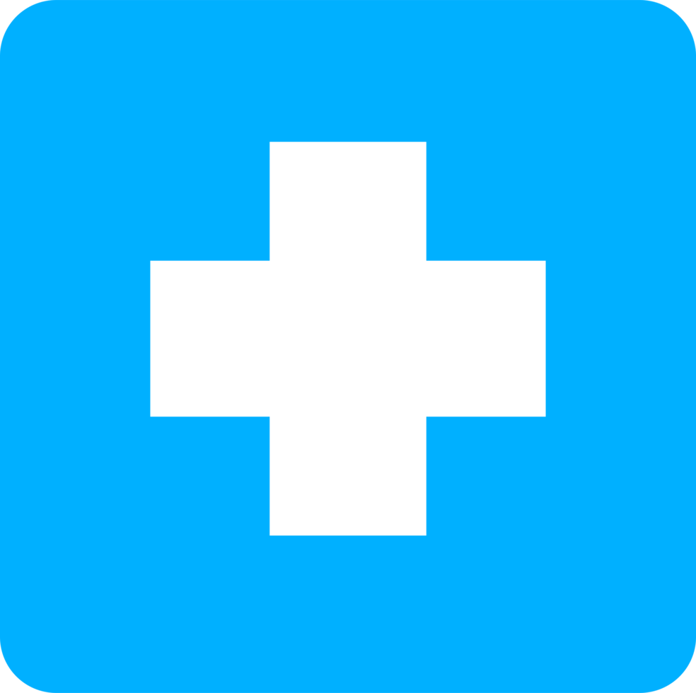 diseño de signo de símbolo de icono médico simple png