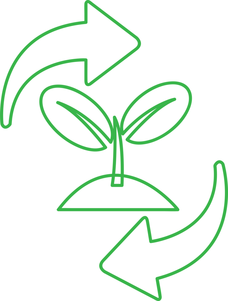 Plant tree icon concept sign design png