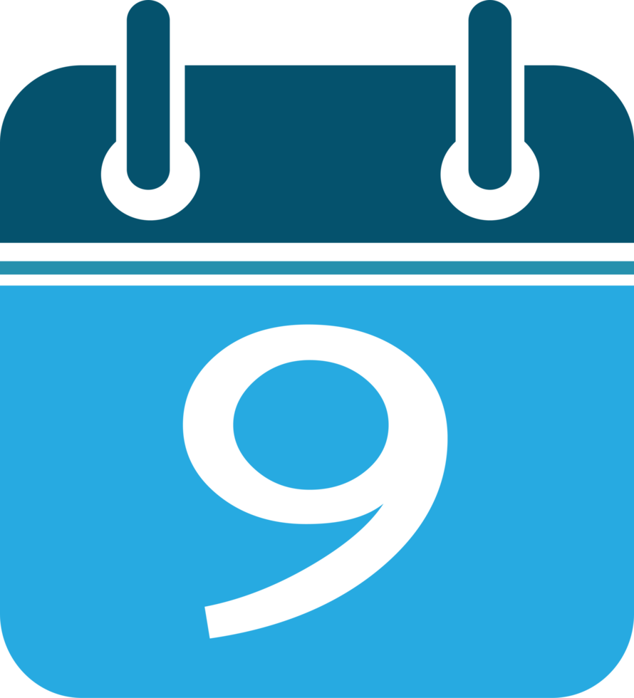 Calendar icon sign symbol desiggn png