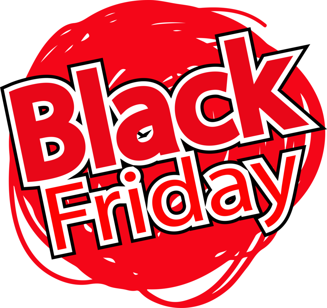 Black Friday sale sign symbol design png