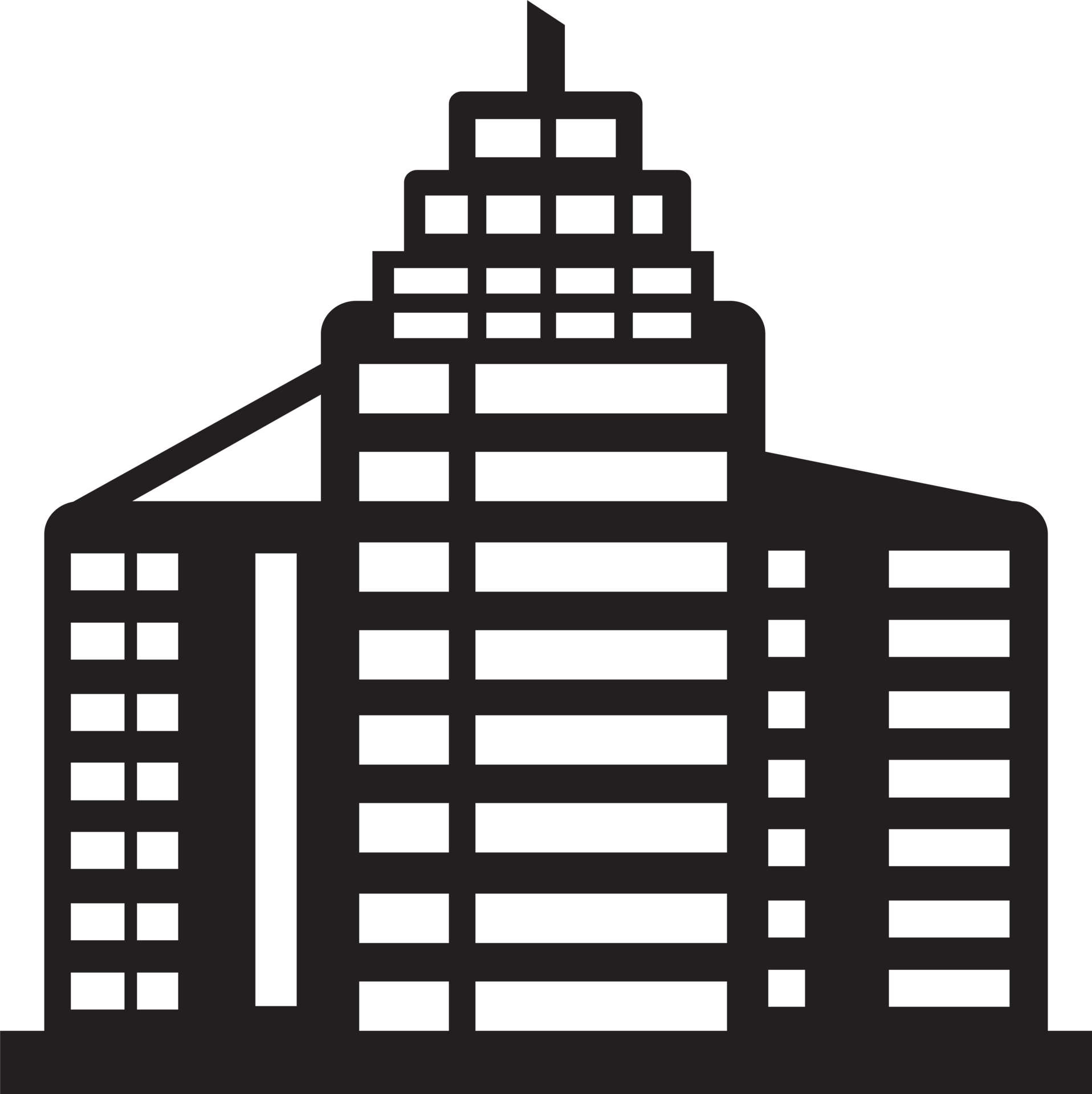 Office building icon sign symbol design 10155700 PNG