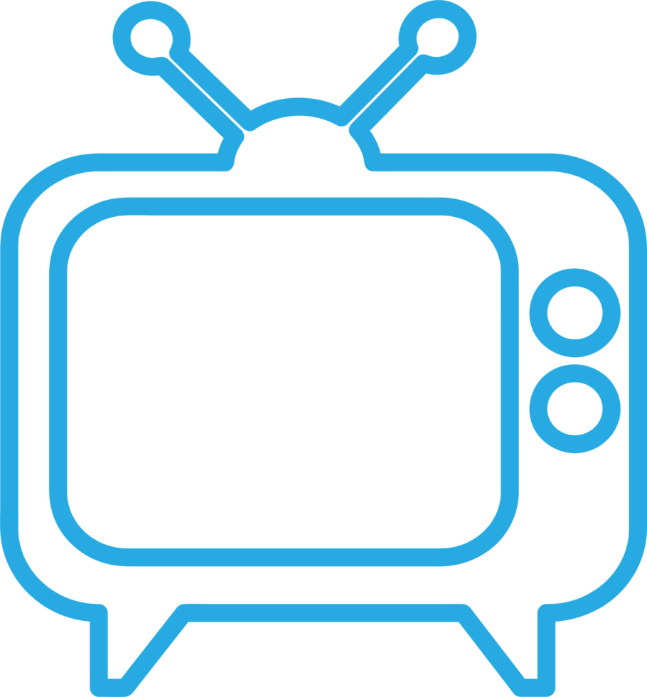 TV-Symbol Zeichen Symboldesign png