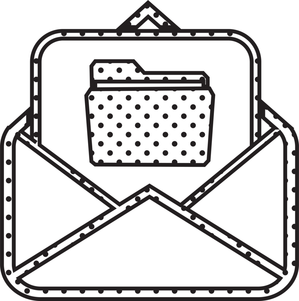 E-Mail- und Mail-Symbolzeichen-Symboldesign png