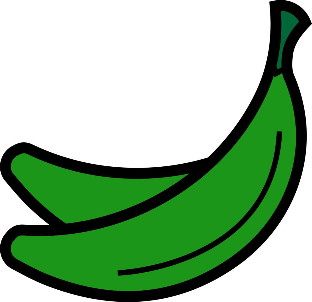 icona della banana, simbolo del segno della banana png