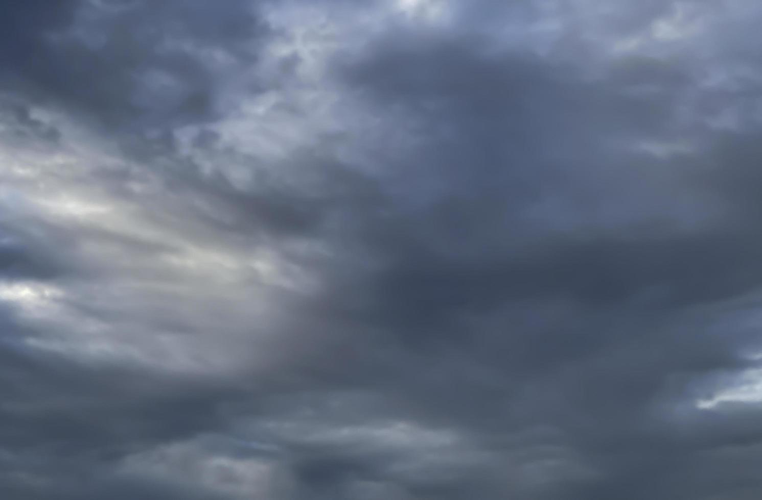 The rain clouds that were formed causing a thunderstorm photo