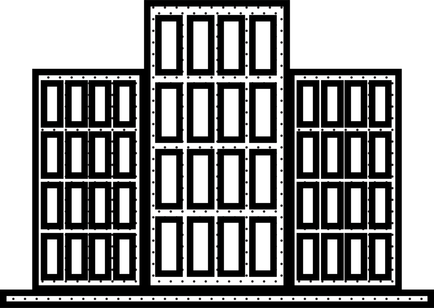 edificio icona segno simbolo design png