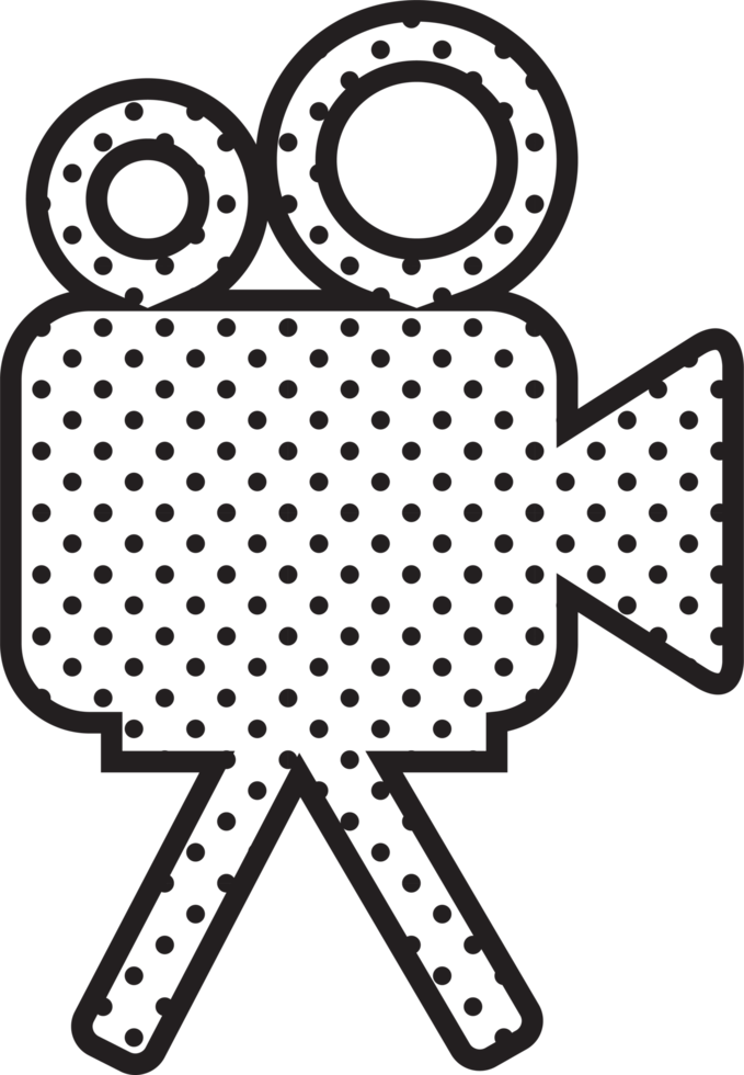 videocamera pictogram teken symbool ontwerp png