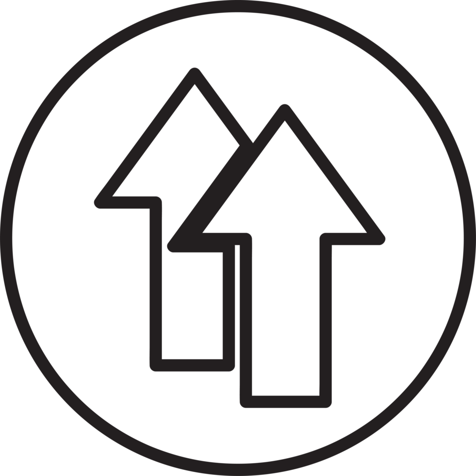 Arrow sign icon sign symbol design png