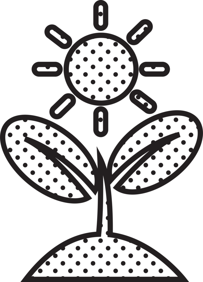 plant pictogram teken symbool ontwerp png