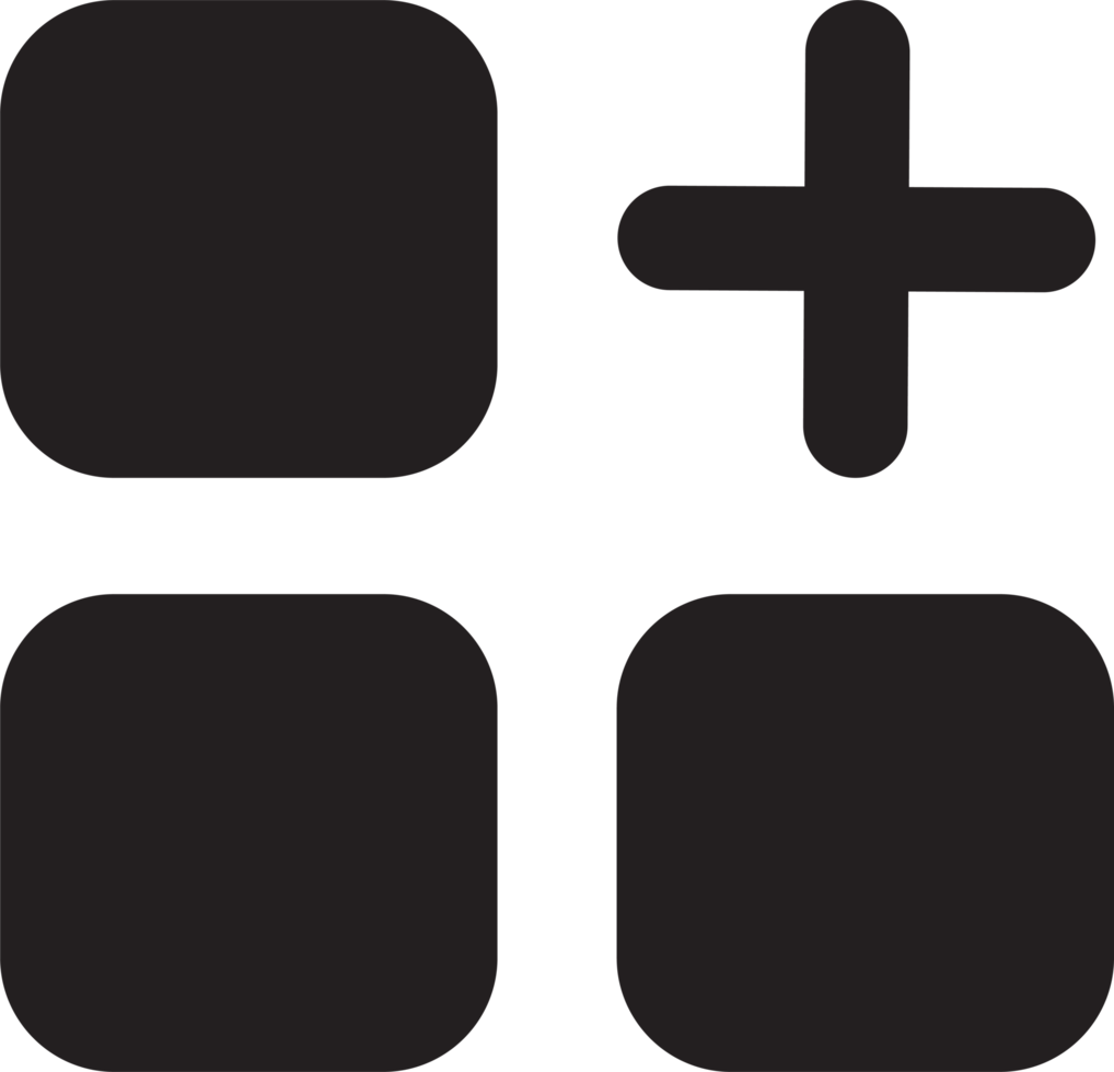 App-Menü-Symbol-Zeichen-Symbol-Design png