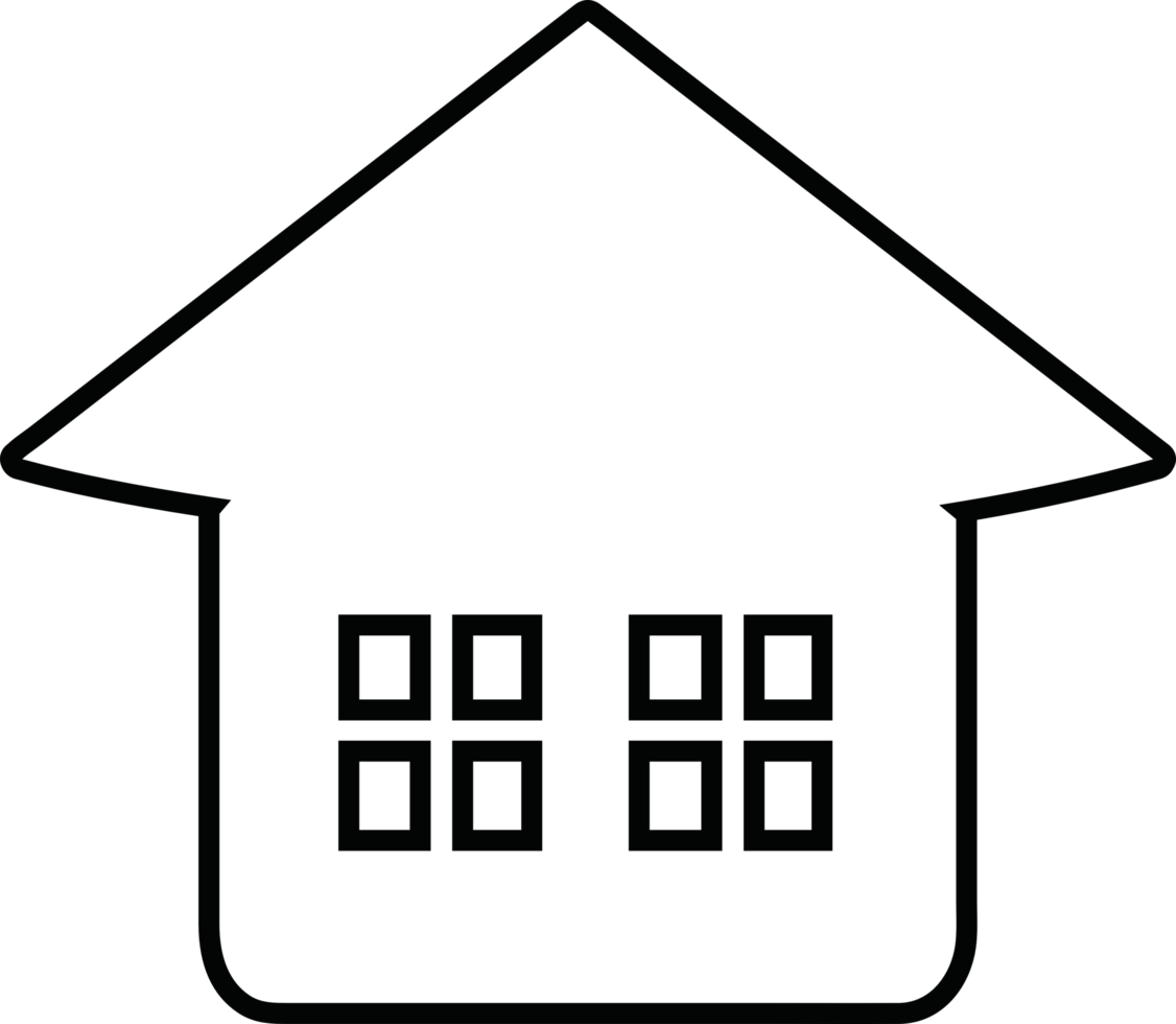 House and Home icon symbol sign png