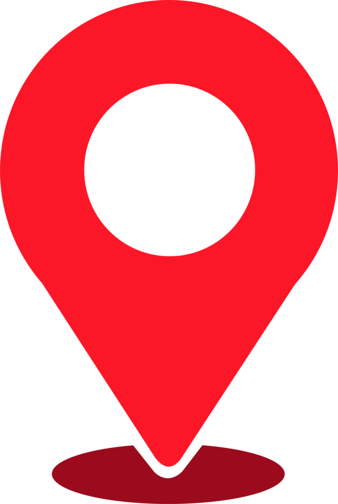 Pin location icon sign symbol design png