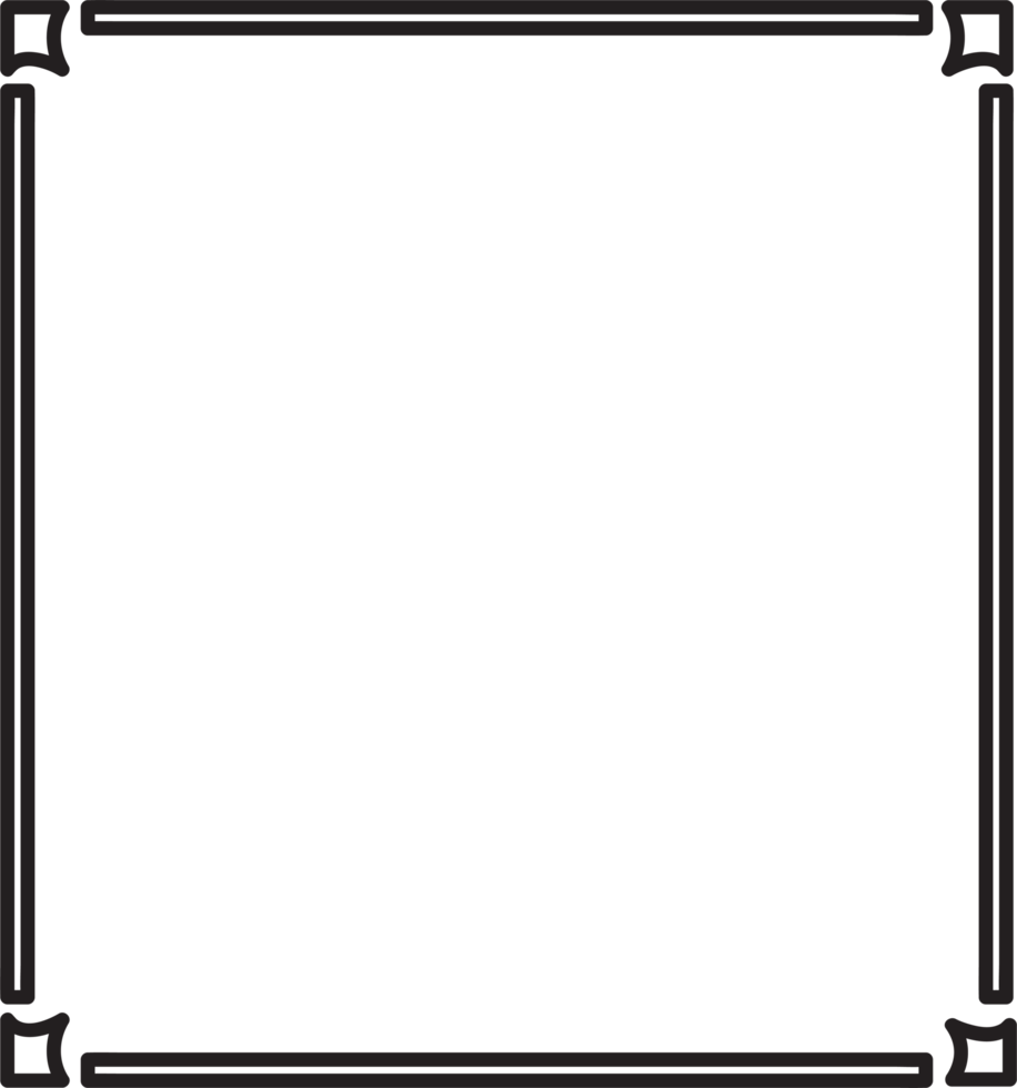 Frame border art Illustration design 10158002 PNG