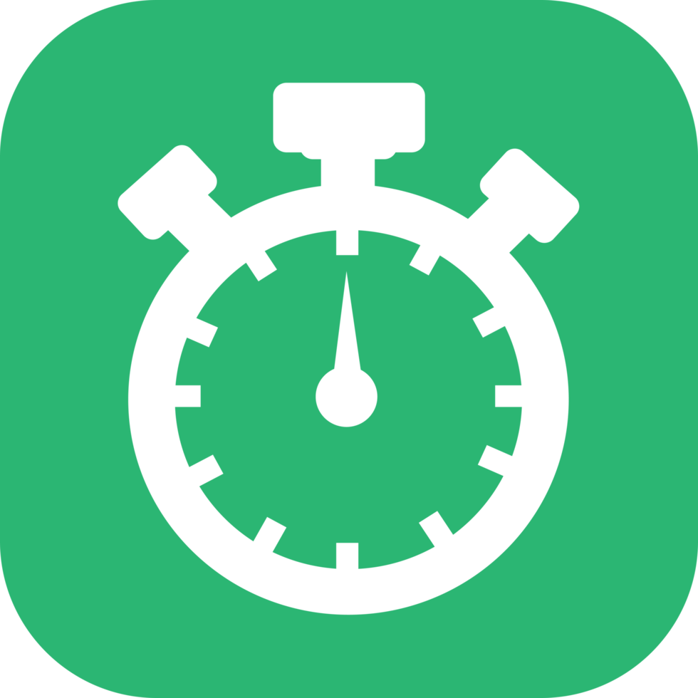 Stopwatch icon sign symbol design png