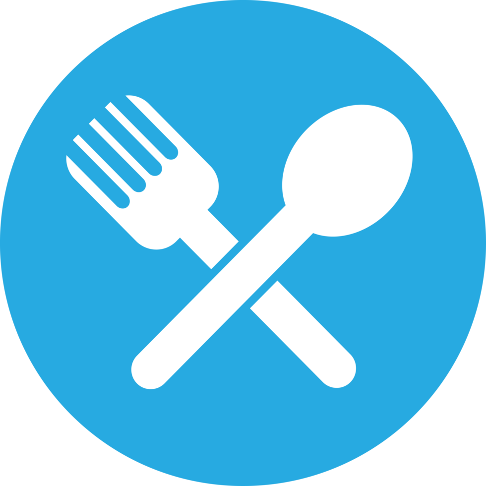 Spoon Fork Icon sign symbol design 10158173 PNG