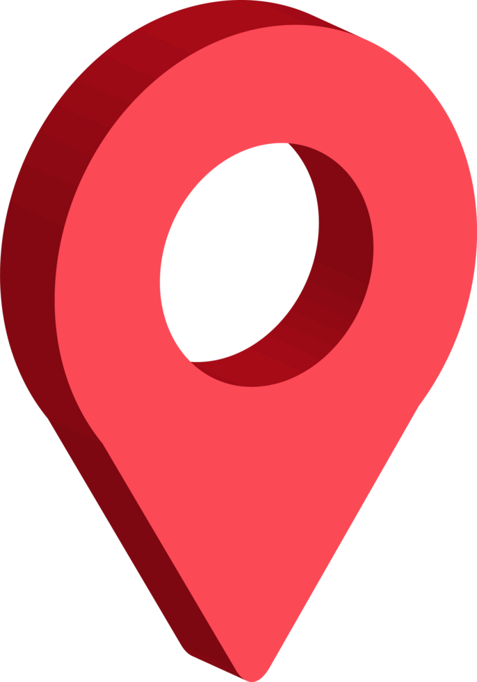 Pin location icon sign symbol design png