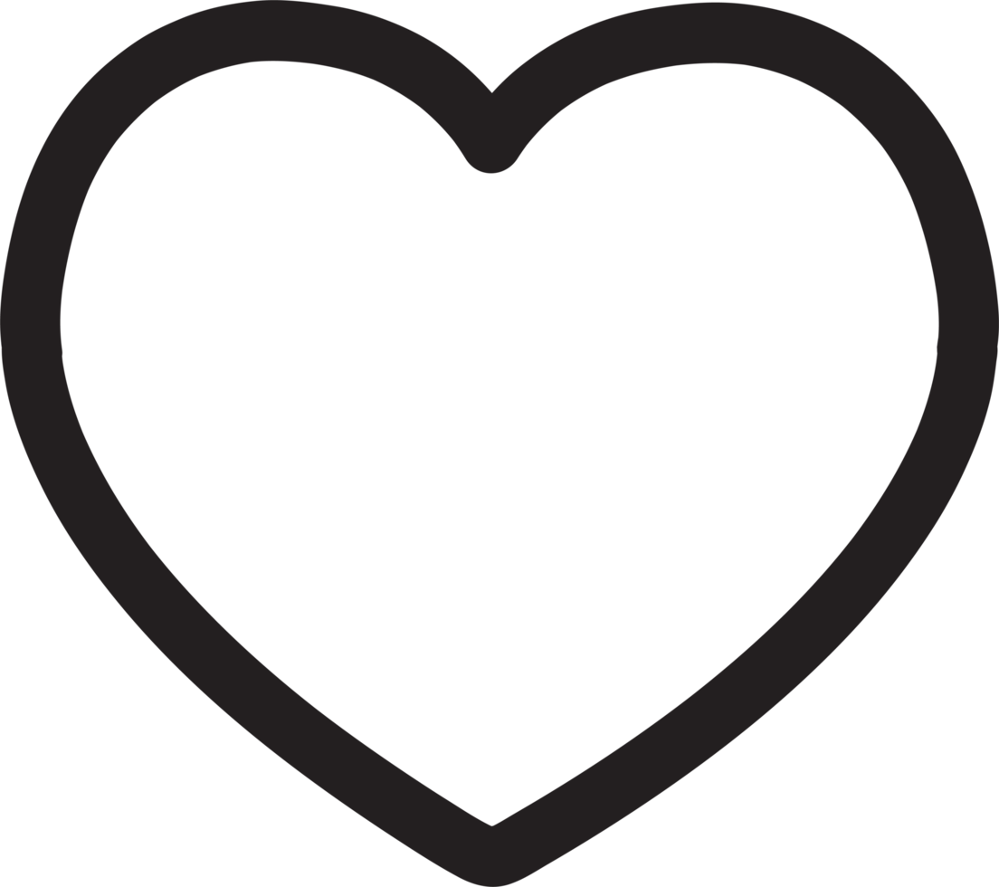 Heart icon sign symbol design png