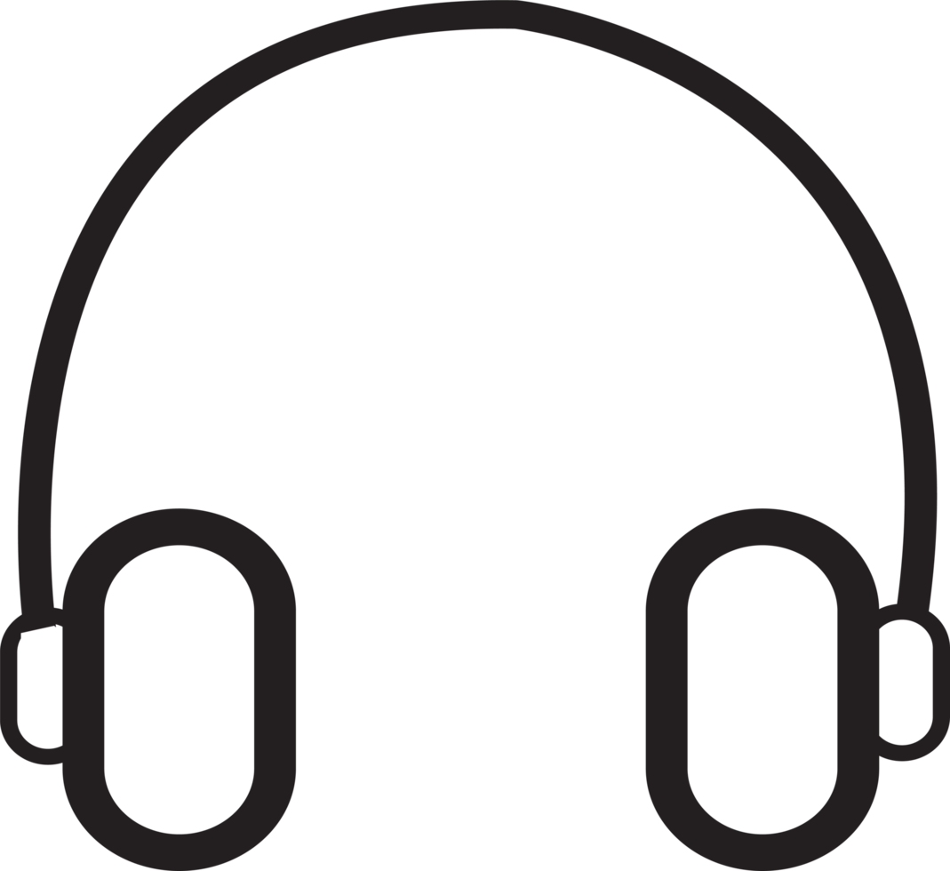 headphone icon sign symbol design png