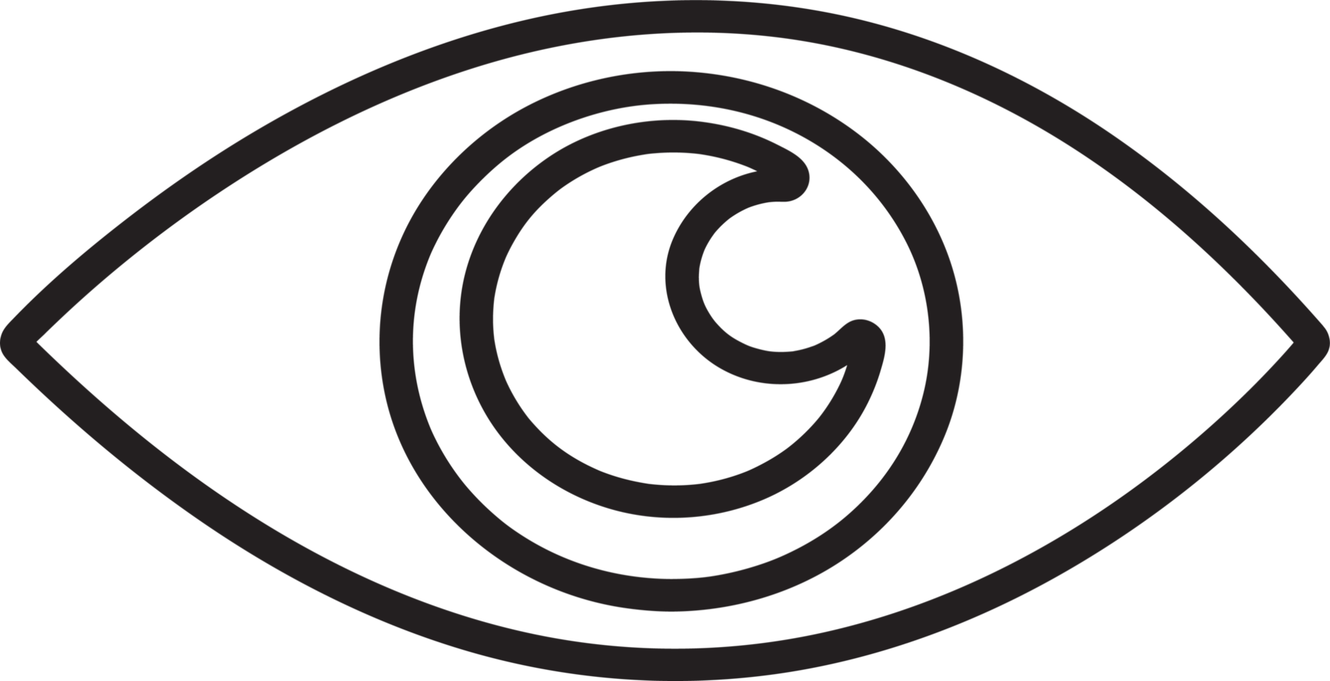 eye icon sign symbol design png