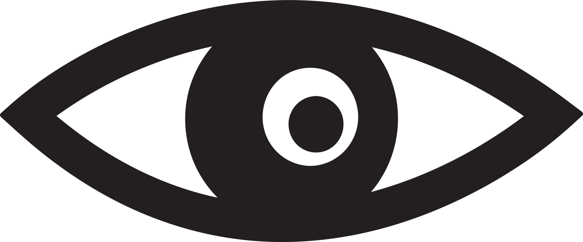 diseño de símbolo de signo de icono de ojo png