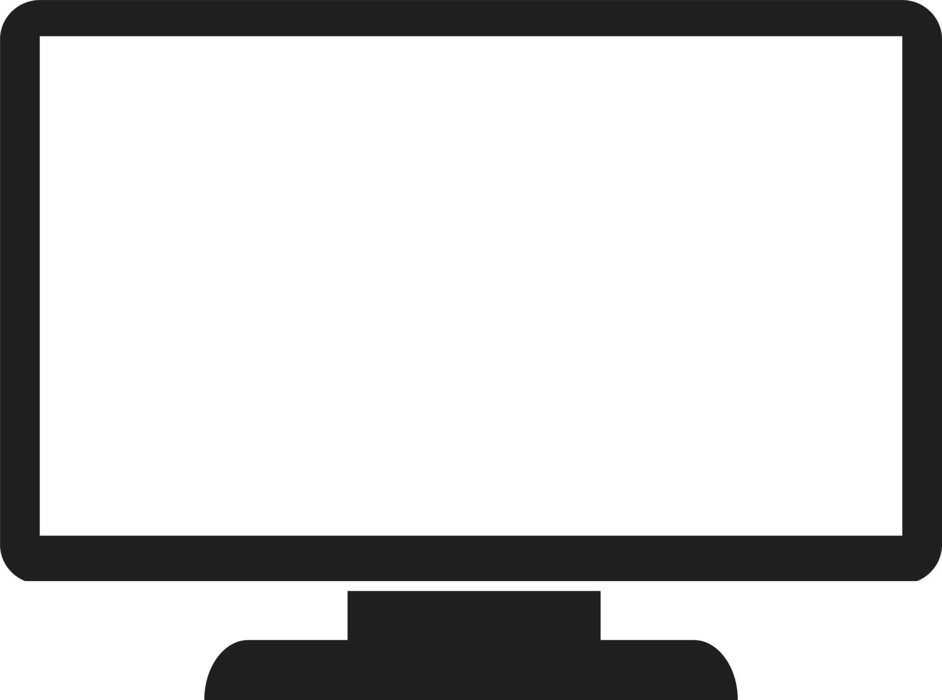 diseño de símbolo de signo de icono de monitor 10158482 PNG