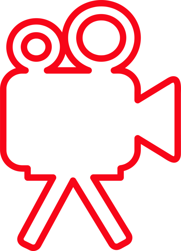 Videokamera Symbol Zeichen Symboldesign png