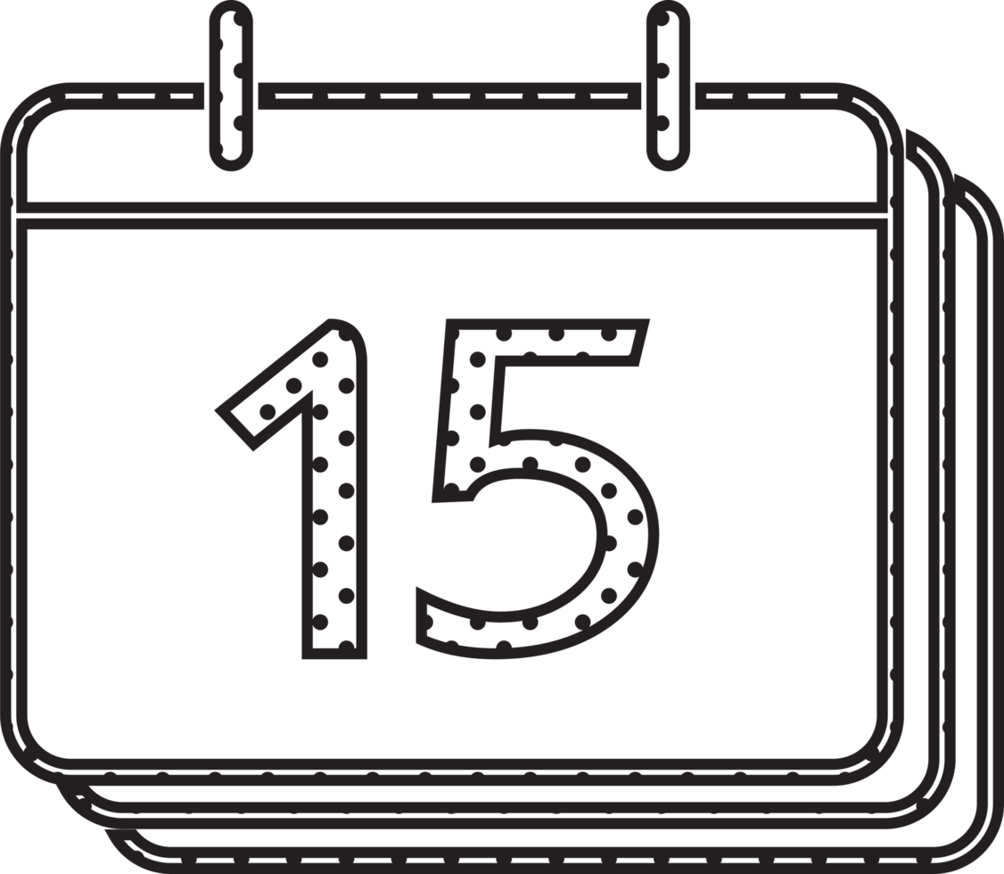 Calendar icon sign symbol design png