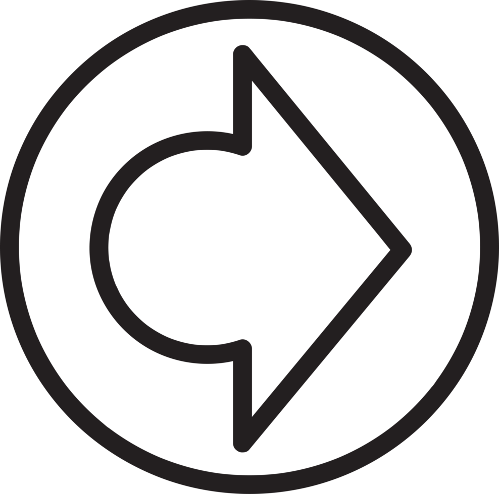 Arrow icon sign symbol design png