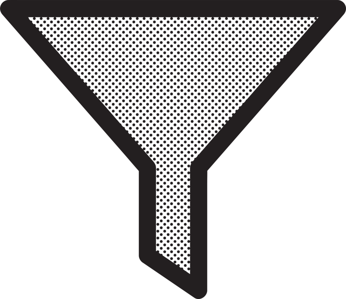 Filter icon sign symbol design 10159139 PNG