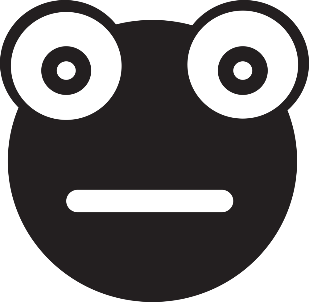 Frog emotion Icon sign symbol design 10159182 PNG