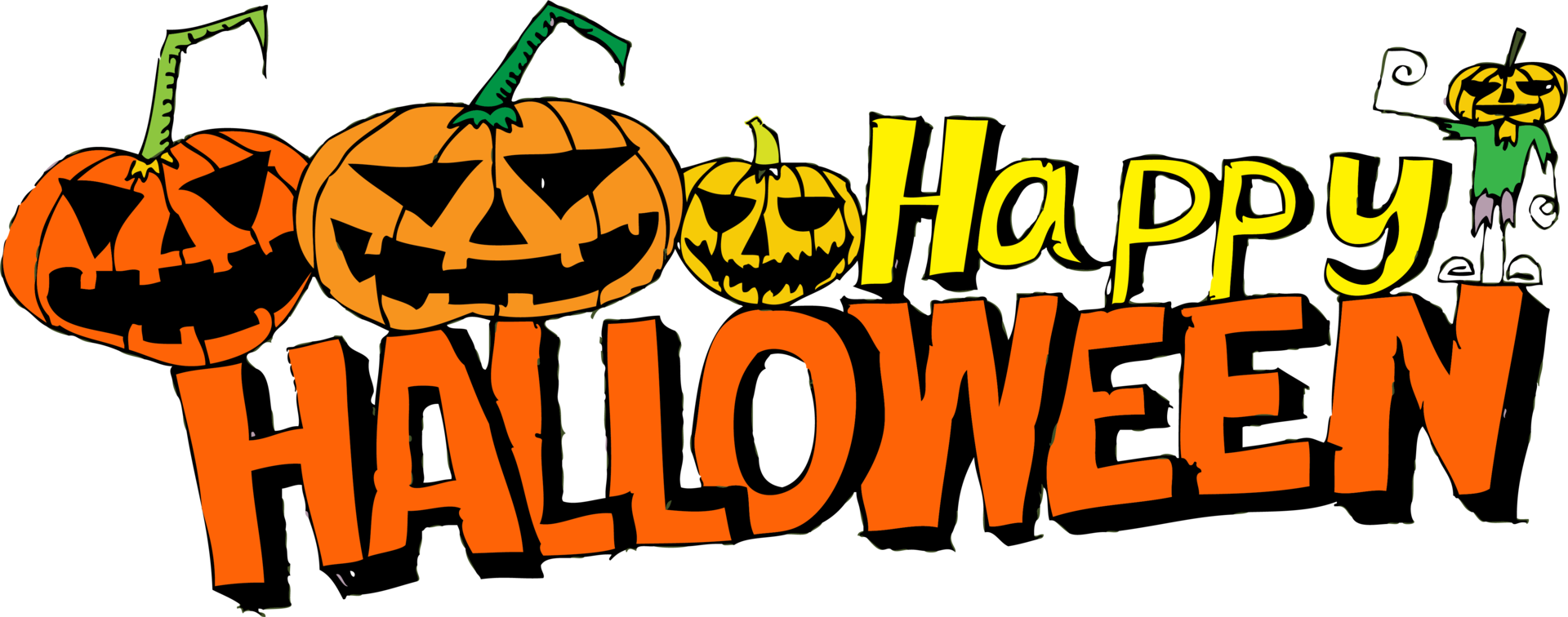 tema de icono de feliz halloween y signo de fondo de halloween png