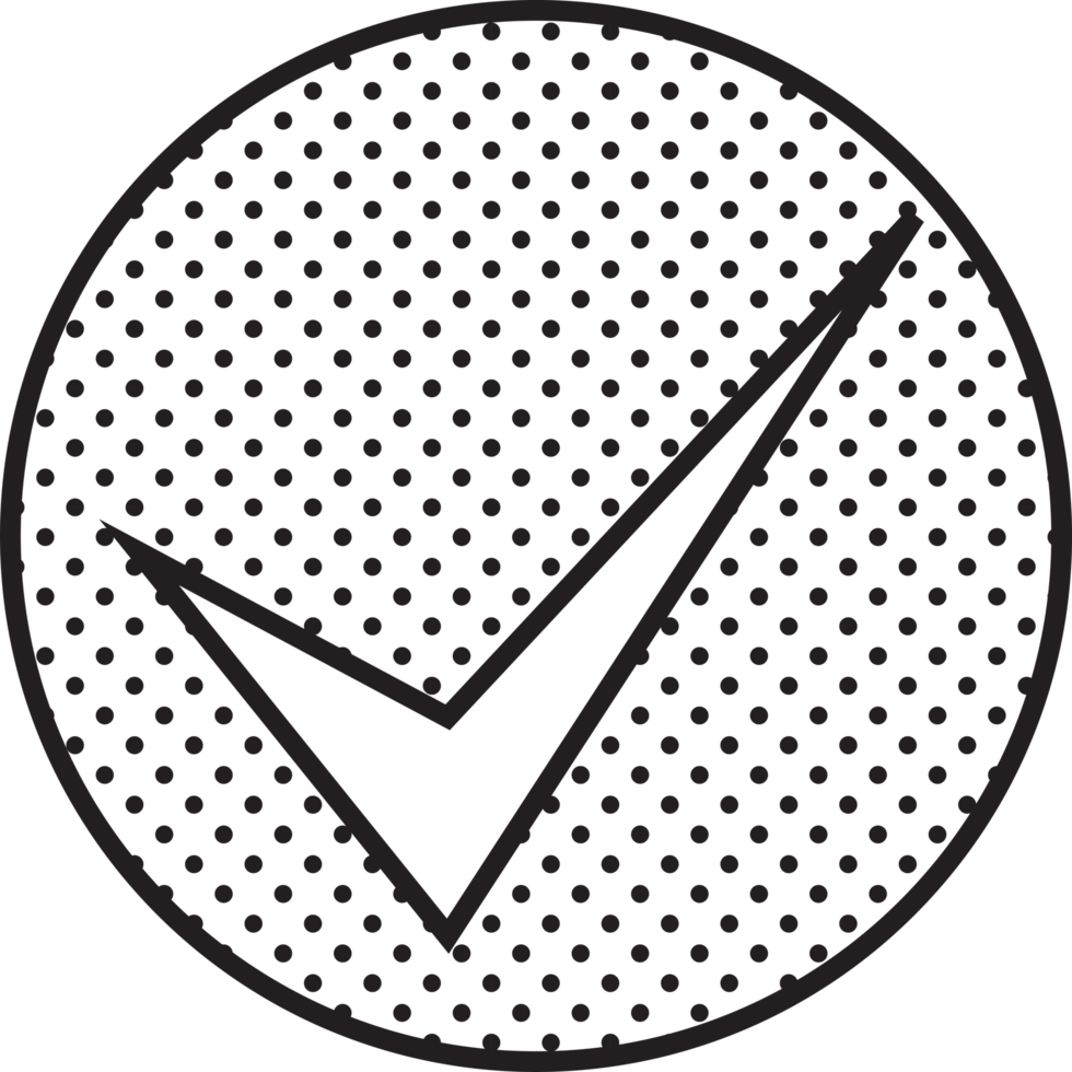 Check mark icon sign symbol design png