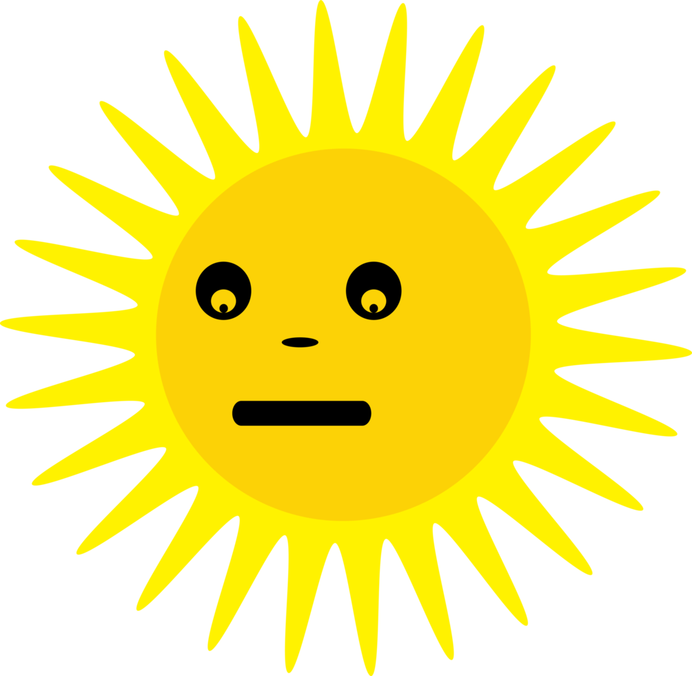 sun icon emotion cartoon sign symbol design png