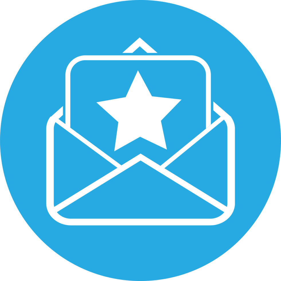 diseño de símbolo de signo de icono de correo electrónico y correo png