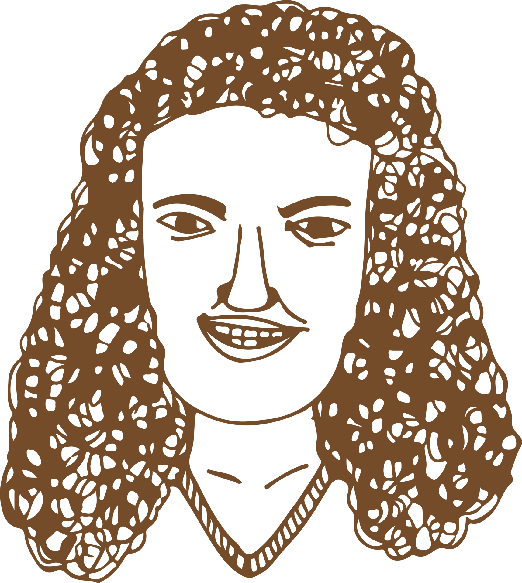 People face hand draw avatar sign design 10159828 PNG